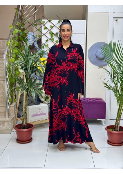 ECE616102 Pamuk Viskon Ece Elbise