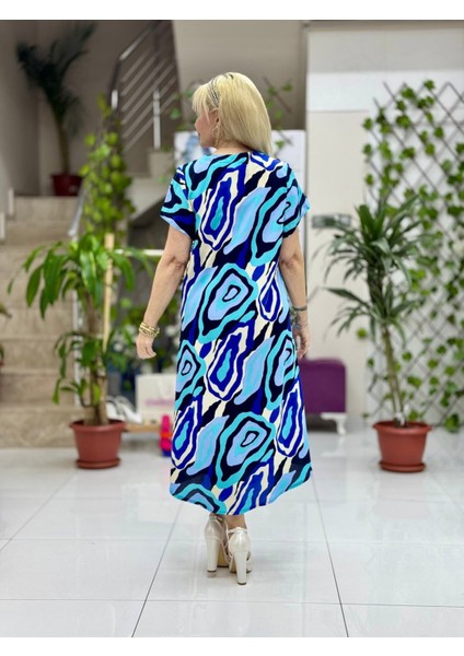 FD17160 Viskon Frida Elbise modelleri