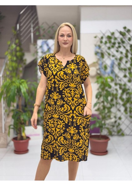 AV60101 Viskon Ayvalık Elbise fırsatları