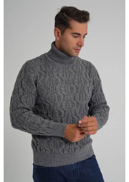 Trıst Star Erkek Balıkçı Saç Örgülü Yün Kazak TRIST-5354 fiyatları