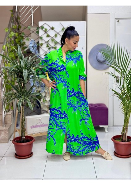 ECE616126 Pamuk Viskon Ece Elbise