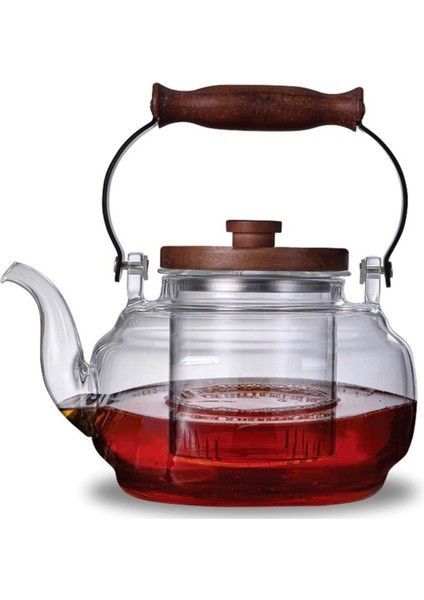 Cam Demlik Sade Akasya Kapak 1 Lt MIEN-1S25