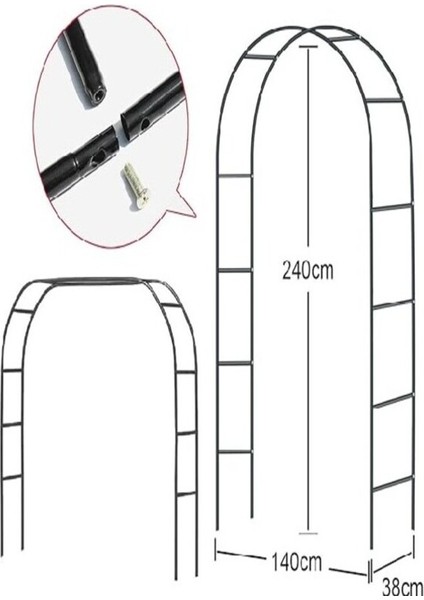 Bahçe Sarmaşık Kemeri