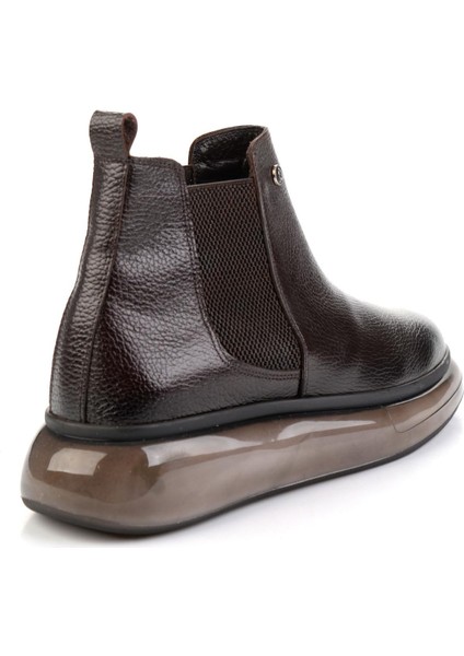 Kahve Hakiki Deri Erkek Bot & Bootie E02401080540 modelleri