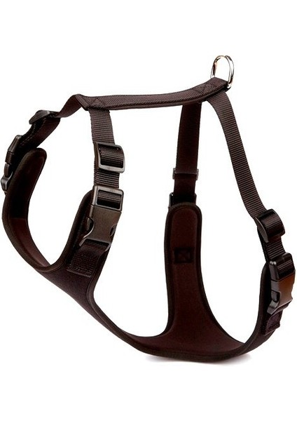 Havalı Ped Dokuma Köpek Göğüs Tasması 60/85 cm Siyah modelleri