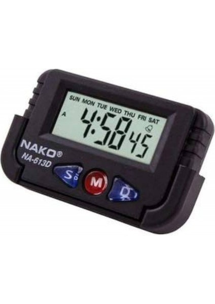 Dijital Masa Saati - Kronometreli Ders Çalışma Saati - Öğrenci Saati - Yapışkanlı Standlı Otomobil Saati ve Kronometre fırsatları