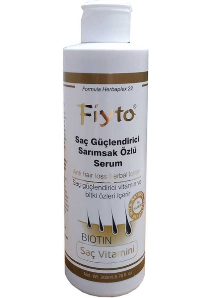 Sarımsak Özlü Saç Losyonu 200 ml