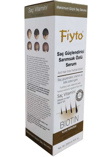 Sarımsak Özlü Saç Losyonu 200 ml indirimleri