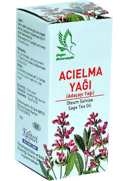Acı Elma - Adaçayı Yağı 10 cc