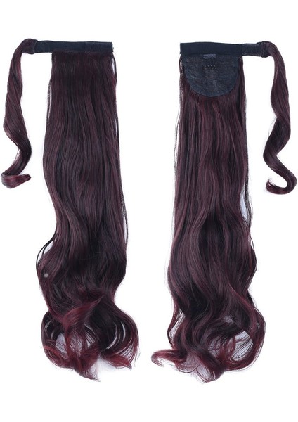 Bağlamalı Dalgalı At Kuyruğu / Koyu Kızıl