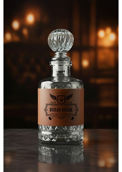 Kişiye Özel Viski Seti – Deri Kaplı Şişe, Bardak ve Viski Taşları – Dublin Scotch Hediye Kutusu fiyatları