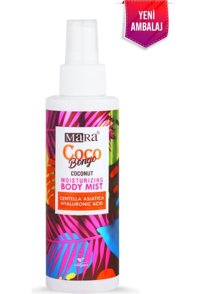 Coco Bongo Centella Asiatica ve Hyalüronik Asit Içeren Vücut Spreyi 150 ml fiyatları