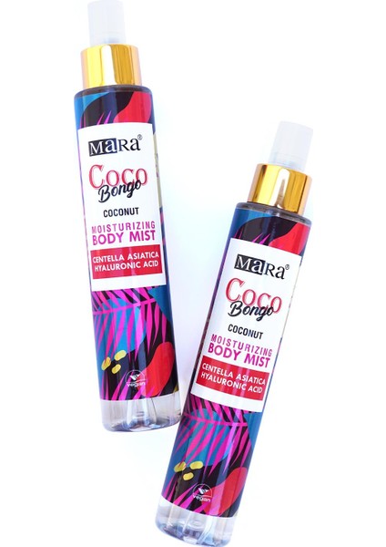 Coco Bongo Centella Asiatica ve Hyalüronik Asit Içeren Vücut Spreyi 150 ml