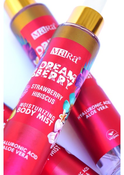 Dreamberry Aloe Vera ve Hyalüronik Asitli Yoğun Nemlendirici Vücut Spreyi 150 ml – Canlandırıcı Etki