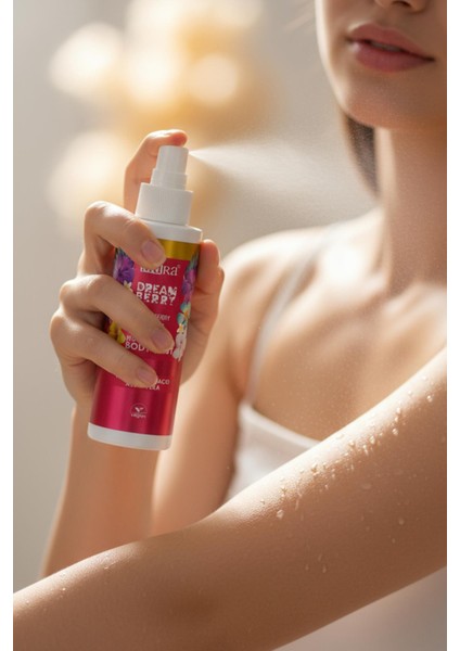 Dreamberry Aloe Vera ve Hyalüronik Asitli Yoğun Nemlendirici Vücut Spreyi 150 ml – Canlandırıcı Etki