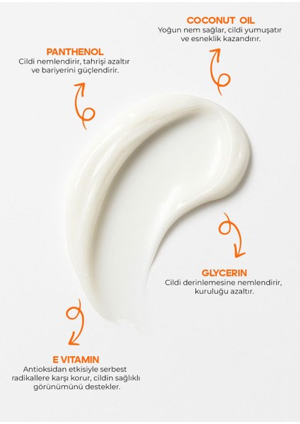 Tropik Hindistan Cevizi Aromalı Yoğun Nemlendirici El Kremi - 75 ml, %100 Vegan ve Doğal İçeriklerle fırsatları