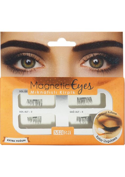 Mıknatıslı Kirpik Extra Yoğun