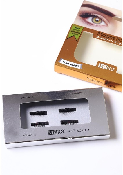 Mıknatıslı Kirpik Extra Yoğun