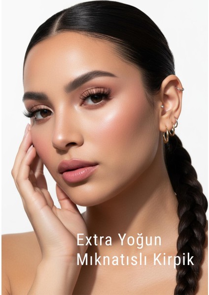 Mıknatıslı Kirpik Extra Yoğun