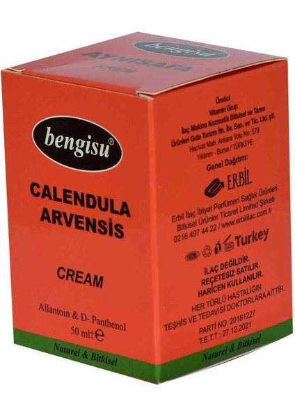 Aynısafa Krem Allantoin ve D- Panthenol 50 ml modelleri
