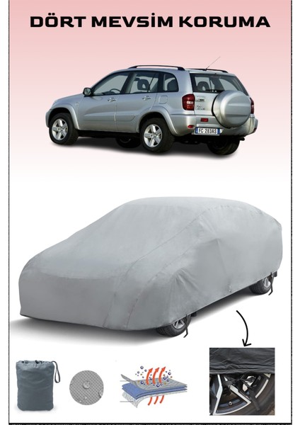 Toyota Rav4 2 ile Uyumlu Oto Branda, Araba Brandası, Su ve Güneş Geçirmez Araba Çadırı