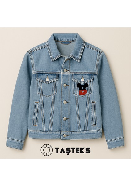 Taşlı Ütülenebilen Veya Sticker Olarak Kullanılabilen ' Mickey B ' Harfi indirimleri