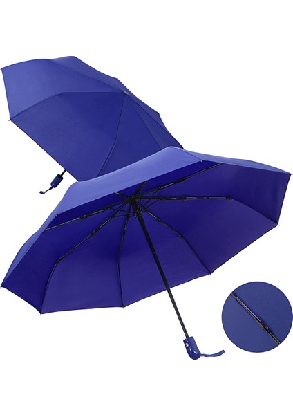 Tam Otomatik Şemsiye Mavi Rüzgara Dayanıklı modelleri