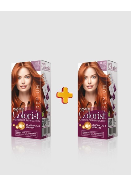 Premium 2'li Yarı Kit Set Boya 8.45 Tarçın Bakır