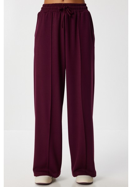 Yumuşak Modal Alt-Üst Takım LBY0009 Mürdüm fırsatları