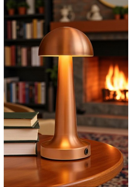 Lizbon Şarjlı Masa Lambası 3 Işık Modlu