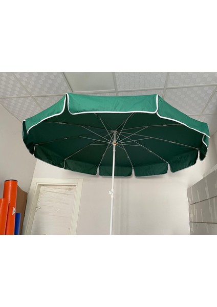 200 cm Plaj Balkon Bahçe Teras Deniz Şemşiyesi + Taşıma Çantası + 2x1.5 Metre Hasır