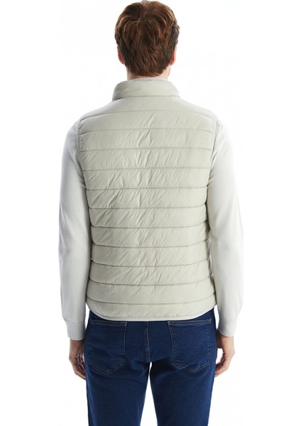 Lcwaıkıkı Classic Bej Standart Kalıp Dik Yaka Erkek Şişme Yelek indirimleri