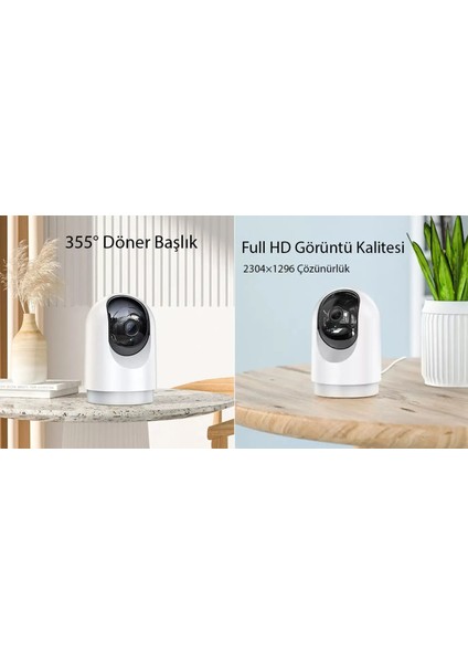 Akıllı Ev Güvenlik Alarm Sistemleri + Obiem Iç Mekân Ptz Hd Kamera modelleri