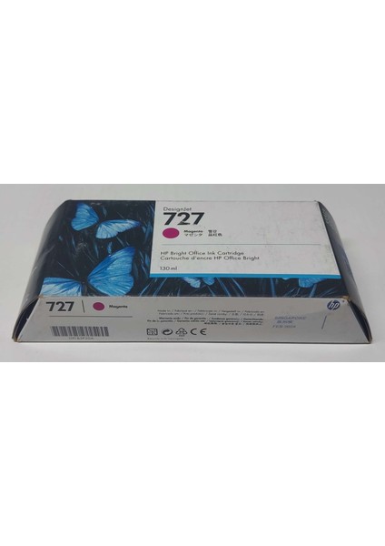 Hp 727 B3P20A Magenta Kartuş 130ML fiyatları
