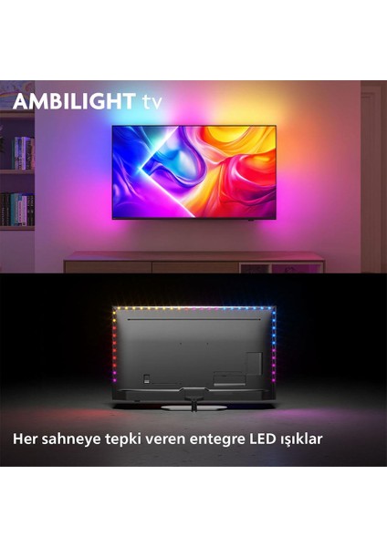 55PUS9000 55'' 139 Ekran Uydu Alıcılı 4K Ultra HD Ambilight QLED TV fiyatları