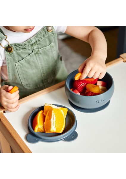 Vakumlu Silikon Kapaklı Kase - Misty Lilac fırsatları