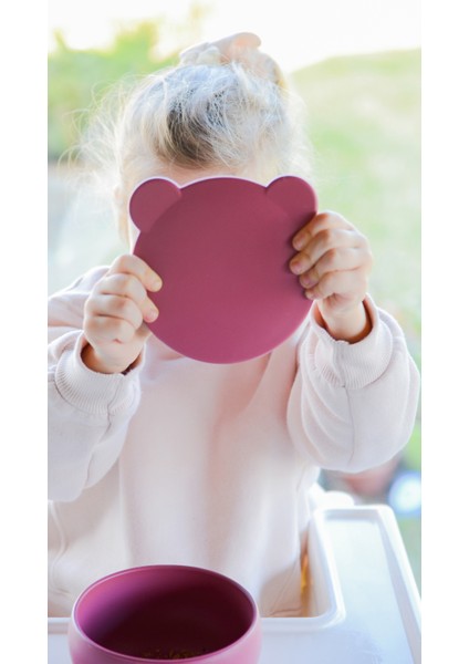 Vakumlu Silikon Kapaklı Kase - Misty Lilac