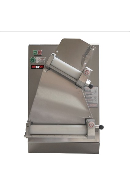 40 cm Yatay Pide Lavaş Lahmacun Erişte Hamur Açma Makinesi 0,25 Kw Volt Motor 2 Yıl Garantili