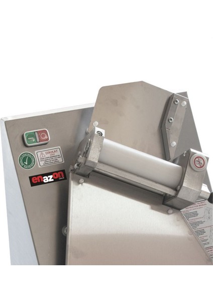 40 cm Yatay Pide Lavaş Lahmacun Erişte Hamur Açma Makinesi 0,25 Kw Volt Motor 2 Yıl Garantili fırsatları