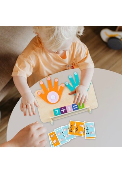 Montessori Ahşap El-Parmak Matematiği modelleri