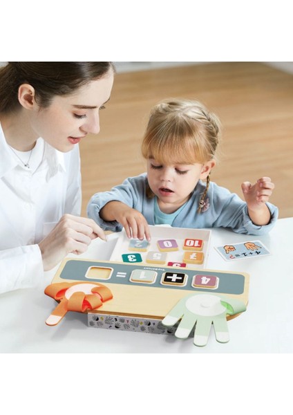 Montessori Ahşap El-Parmak Matematiği indirimleri