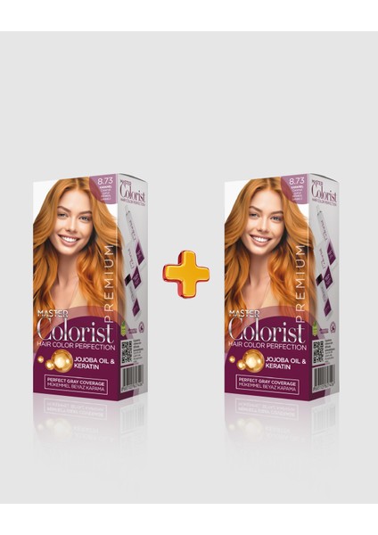 Premium 2'li Yarı Kit Set Boya 8.73 Karamel