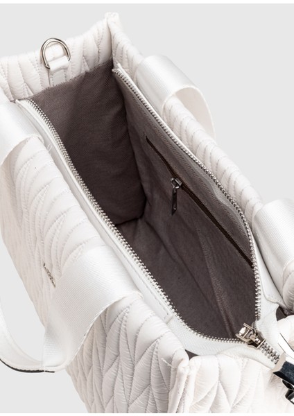 Suni Deri Kolon Saplı Fermuarlı Nikel Aksesuarlı El Çantası fırsatları