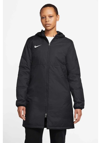 W Nk Syn Fl Rpl PARK20 Sdf Jkt Kadın Siyah Futbol Mont DC8036-010