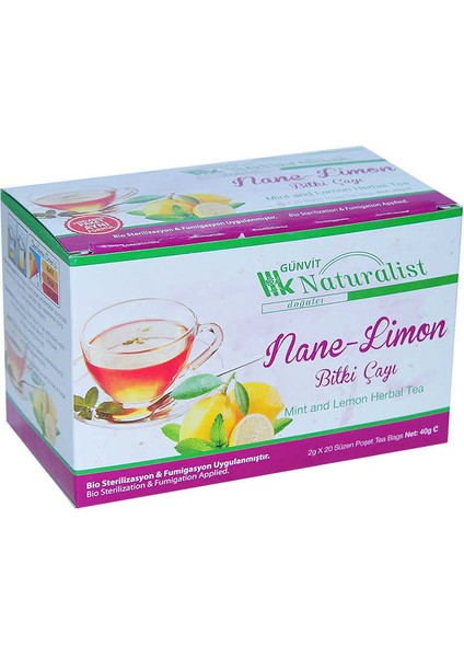 Nane Limon Çayı 20 Süzen Poşet fiyatları