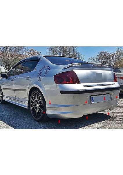 Peugeot 407 Arka Tampon Eki Fiberglass Boyasız