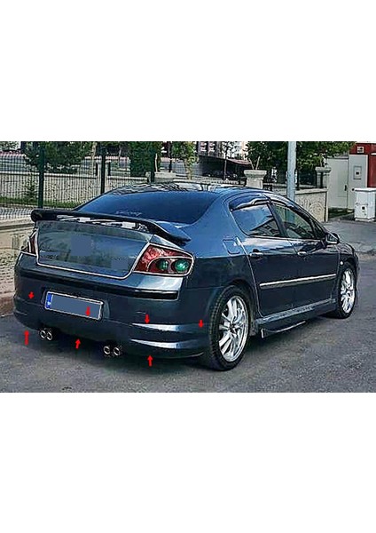 Peugeot 407 Arka Tampon Eki Fiberglass Boyasız fırsatları