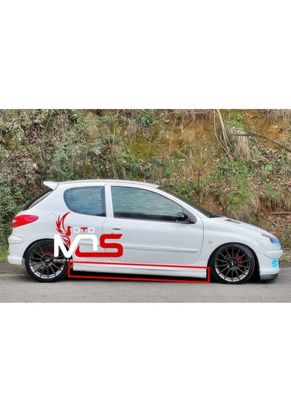 Peugeot 206 Rc Marşpiyel Sağ Sol Takım Fiberglass Boyasız indirimleri
