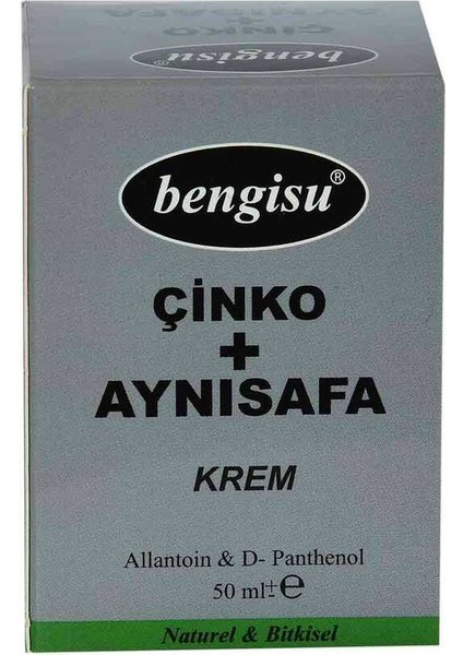 Aynısafa + Çinko Sel Krem Allantoin ve D- Panthenol 50 ml fiyatları