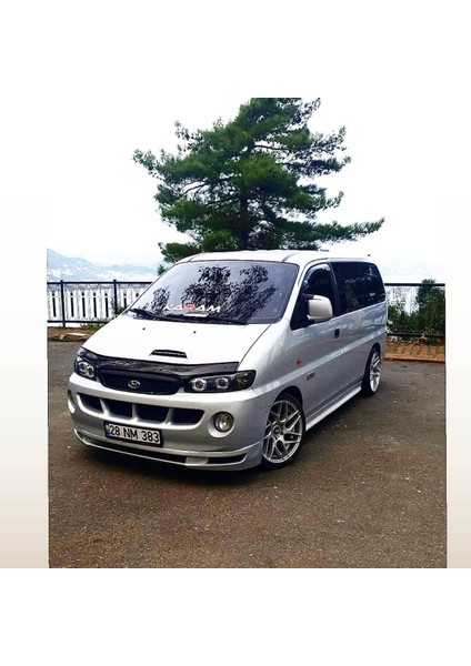 Hyundai Starex Uzun Şase Marşpiyel Sağ Sol Takım Fiberglass Boyasız modelleri